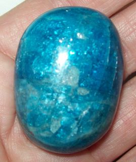 Blue Apatite stone crystal healing REIKI GIANT POLISHED MYSTIC