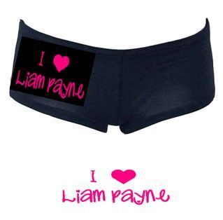 Love Heart Liam Payne Ladies Boy Shorts Underwear
