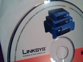 Driver Support CD Linksys Cisco 10 100 Workgroup Switch EZXS55W