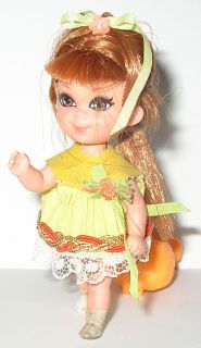 Liddle Kiddles Skediddle Sheila Doll Mattel Vintage 1960s