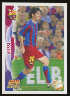 Lionel Messi Barcelona 05 06 Sticker FIFA Ballon Dor 2010 2011