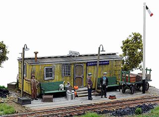 Little Creek Depot Model Railroad Structure O On30 Kit