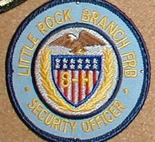 Federal Reserve Bank of Little Rock Police Department Patch