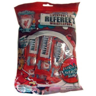 Liverpool FC Official Whistlepop Sweets 15 Lollies
