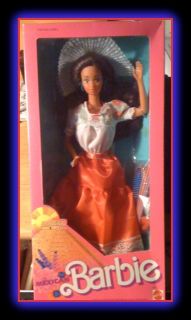 Mexican Barbie Dolls of The World Collection MATTEL1912