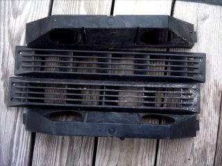 Matched Set of Exterior Air Vents for Fresh Air Venting in Body