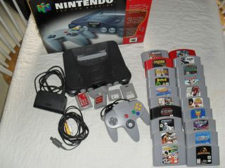 Classic Nintendo 64 Game Console with 20 Games + Extras Mortal Kombat