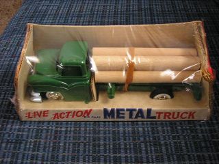 Tru Scale Log Truck Mint in Package Never Opened Toy