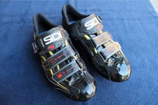Sidi Genius 6.6 Road Shoes, Size 43, Traditional 3 Hole Sole, Great