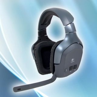 New Logitech Wireless Rechargeable Headset F540 PS3 Xbox PC TV DVD 981