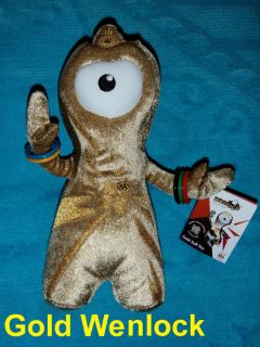  Mascot 9 Limited Edition BNWT LONDON 2012 Olympic Plush Soft Toy