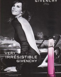 2011 Givenchy Irresistible Perfume Magazine Print Ad Liv Tyler