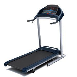 Merit Fitness 715T Plus Inclining Folding Treadmill Horizon