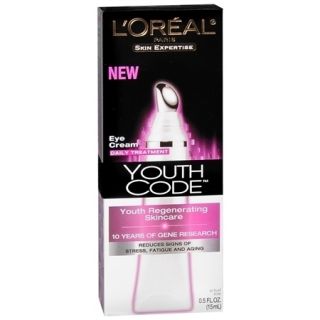 Oreal Youth Code Eye Cream Daily Treatment 5 oz Cooling de Puffing