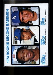 1973 Topps 609 Davey Lopes Dodgers Rookie Second Basemen NM MT 0004808
