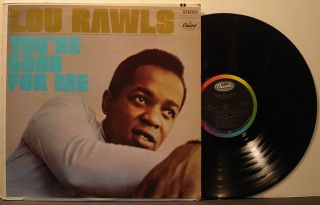 Lou Rawls Youre Good for Me 68 Stereo First Press NM