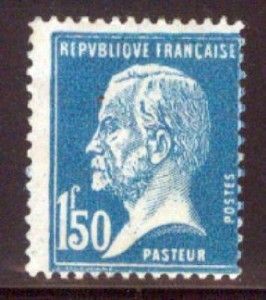 France 196 1 50F Blue Louis Pasteur Mint HR
