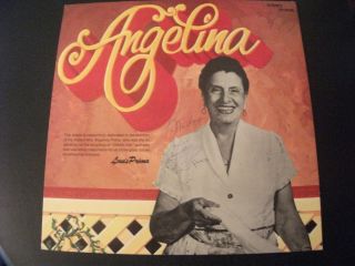 Signed Autographed Louis Prima with Sam Butera Angelina LP St 0074