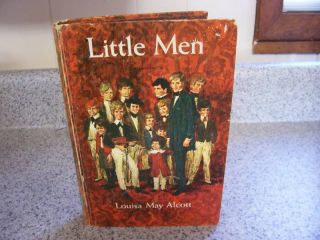 Vintage Book Little Men  Louisa May Alcott 1965