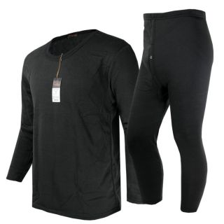 Full Thermal Brushed Warm Long Johns Winter Underwear Tops Pants