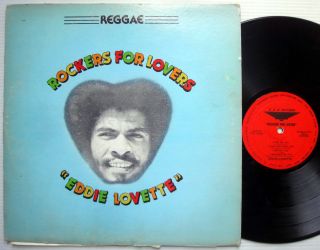 Eddie Lovette Rockers for Lovers LP Reggae