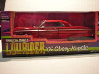 American Muscle 1964 Chevy Impala Lowrider 1 18th Scale in Box