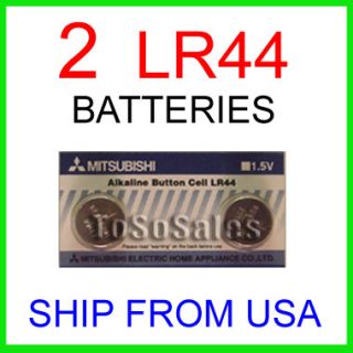 Mitsubishi LR44 357 AG13 SR44SW Alkaline Batteries