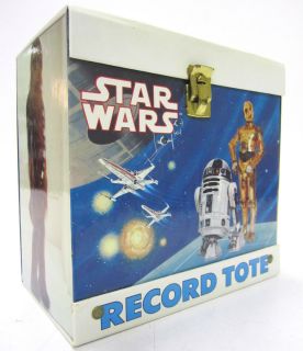  Disneyland Vista Records Lucasfilm Star Wars Record Tote 45 RPM Box