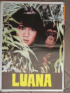 Luana La Figlia Delle Foresta Vergine YUGO Movie Poster