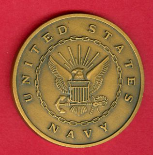 Lot of 10 U s Navy Challenge Coins with Fair Winds Following Sea