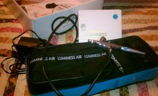 luminess makeup air airbrush bag travel system beauty stream used shade