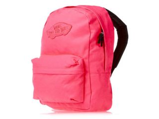 Vans Neon Pink Realm Backpack Bookbag Rucksack