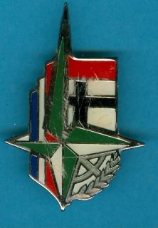 Unknown NATO Ifor Pocket Badge with Zagreb Maker Marked
