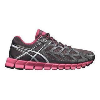 Womens Asics Gel Lyte33 Athletic Running Shoes Sneakers Charcoal Pink