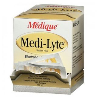Medi Lyte Medique Electrolyte 50 2 packs 100 tablets per dispenser box