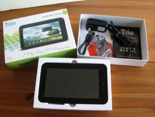 Mach Speed Trio Stealth Pro 7 Internet Tablet Android 4 0 Webcam Wi