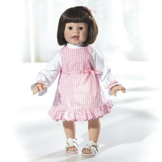 Lee Middleton Macie Brown 20 Toddler Vinyl Cloth Baby Doll New in Box