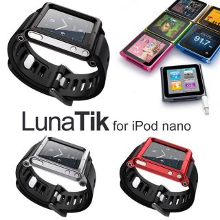 LunaTik Apple New iPod nano 6 Fashion Quality Aluminum Wrist Watch