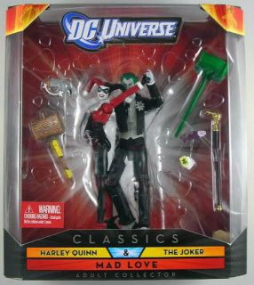 DC Universe Classics Mad Love THE JOKER HARLEY QUINN Toys R US Ex MIB