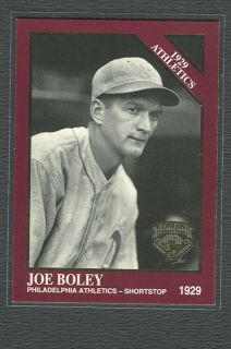Joe Boley Bolinsky 1929 Philadelphia Mahanoy City PA