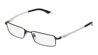 Ray Ban 6114 52 2672 Black Alluminio Vista Eyewear Brille Oculos Gafas