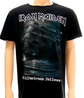 Iron Maiden Rock The Trooper Heavy Metal T Shirt Sz M Hard Black