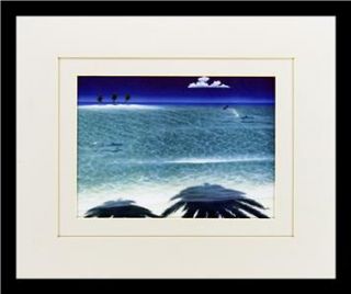 Fancy Jumper Ocean Art Framed Print Dan Mackin