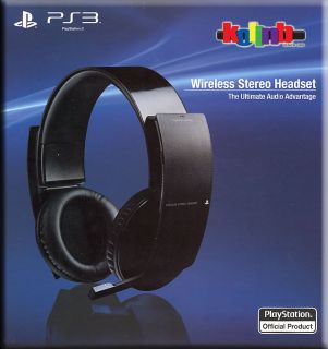 PlayStation 3 Wireless Stereo Headset for PlayStation 3 New