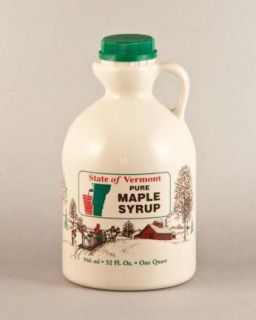 Quart Pure Vermont Maple Syrup Choice Grade