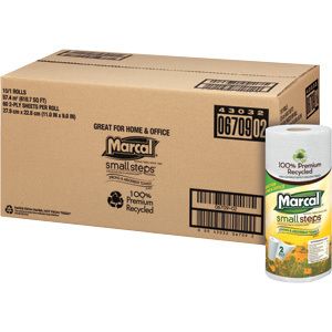 Marcal 2 Ply Quilted Paper Towels 15 Rolls