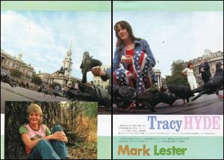 Tracy Hyde Mark Lester 1974 JPN Picture clippings 2 Sheets Me Q