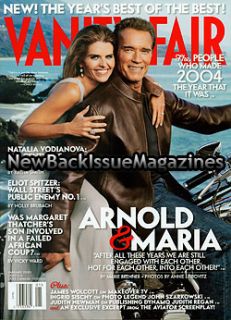 Vanity Fair 1 05 Maria Shriver Arnold Schwarzenegger