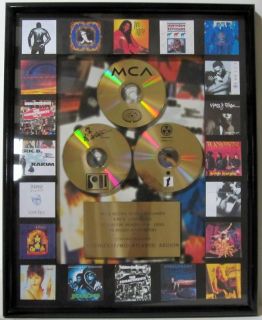 1992 Multi Artist Elton John Mary J Blige Gold CD Plaque