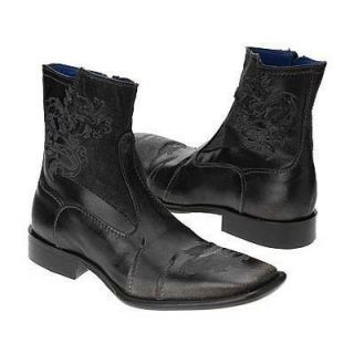 Mark Nason Mens Shoes Kodis Black Boots Leather New US 9